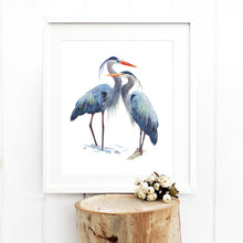 Load image into Gallery viewer, Art of Nature Heron Print
