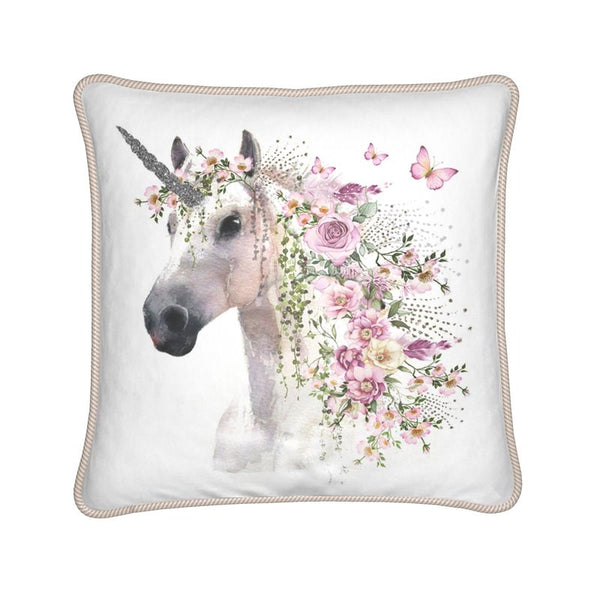 Unicorn Silk Cushion