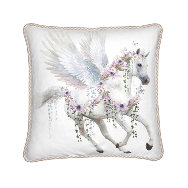 Single Pegasus Silk Cushion