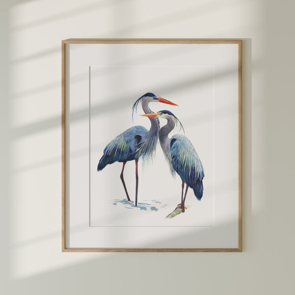 Art of Nature Heron Print