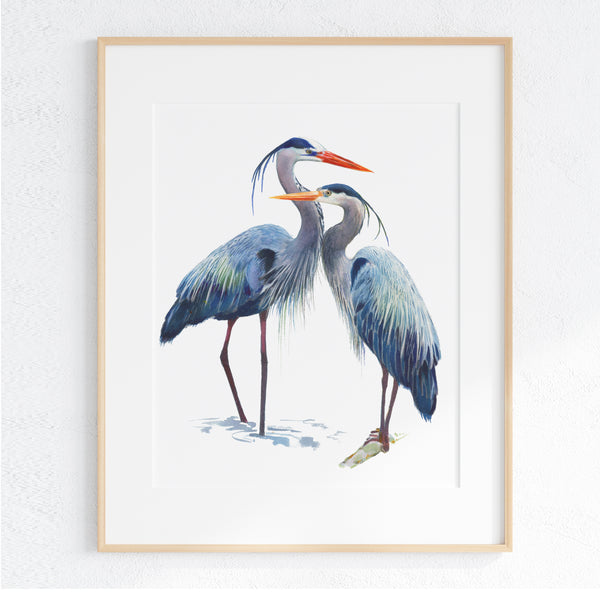 Art of Nature Heron Print