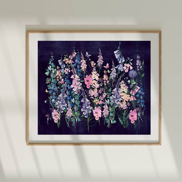 Moonlit Blue foxgloves