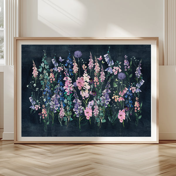 Large Moonlit Foxgloves