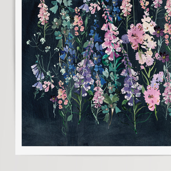 Large Moonlit Foxgloves