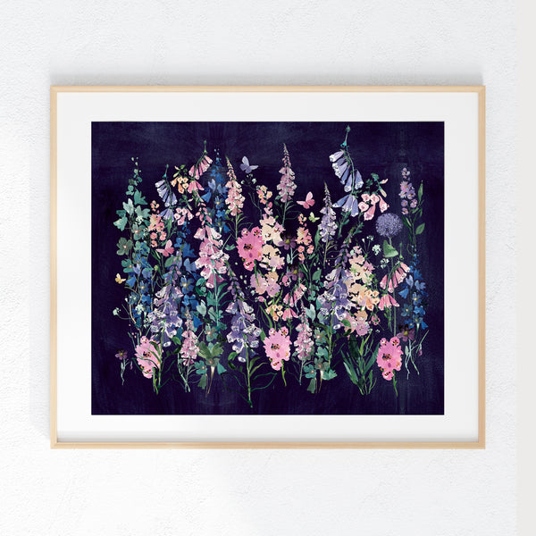 Moonlit Blue foxgloves