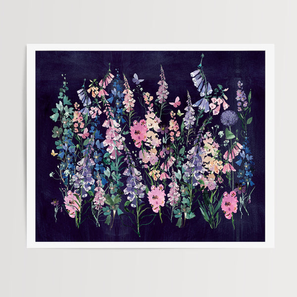 Moonlit Blue foxgloves