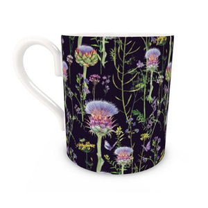 Artichoke Thistle Bone China Mug