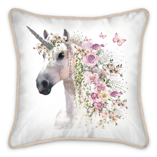 Unicorn Silk Cushion