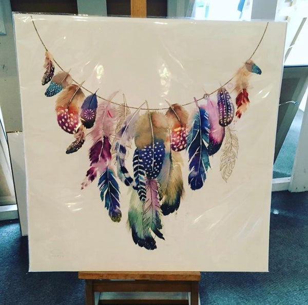 Feather Garland Print - Limited Edition