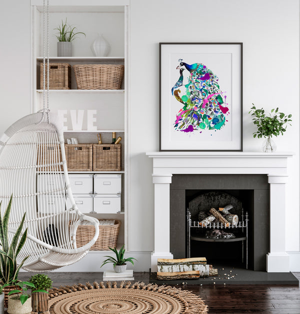 Peacock Print - Limited Edition