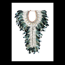 Load image into Gallery viewer, Tribal Necklace Print - Limited Edition